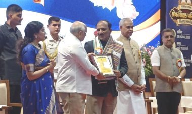 ગુજરાત રાજ્યના શ્રેષ્ઠ શિક્ષક પારિતોષિક અંતર્ગત મેંદરડા તાલુકાના શિક્ષક બહાદુરસિંહ વાળા સન્માનિત થયા