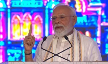 નવસારીમાં PM મોદીનું ગુજરાતીમાં સંબોધન, માવા-તમાકુ છોડવા સૌરાષ્ટ્રવાસીઓને કરી અપીલ
