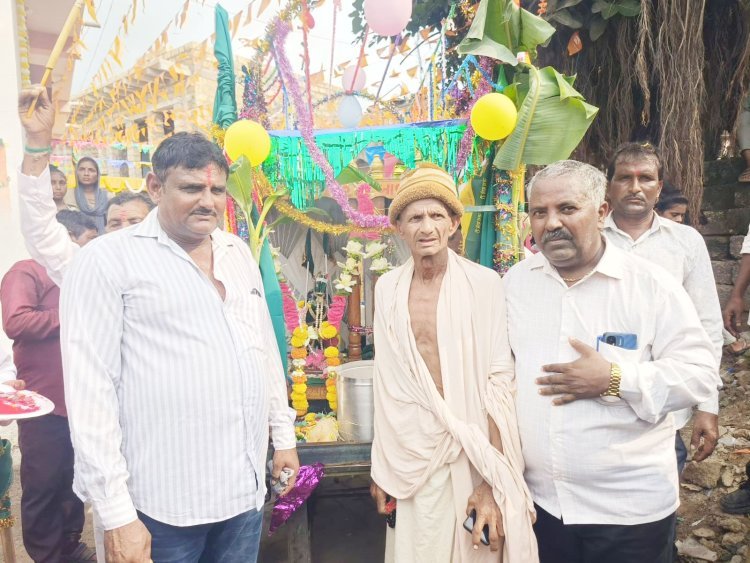 ધામળેજ ગામ ખાતે રામદેવજી મહારાજની શોભાયાત્રા યોજાઈ