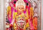 જૂનાગઢના ગિરનાર દરવાજા નજીક આવેલા પૌરાણિક શ્રી વાઘેશ્વરી માતાજીના મંદિરે આસો સુદ આઠમ નિમિત્તે યજ્ઞ યોજાયો