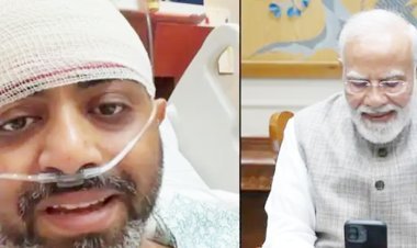 વડાપ્રધાન મોદીએ સ્મિત મચ્છર સાથે વાત કરી : કેપ્ટને કહ્યું - ‘હુમલો થયો ત્યારે હું હનુમાન ચાલીસા બોલતો હતો’ - વાતચીતના અંતે ‘જય શ્રીકૃષ્ણ’ કહ્યું