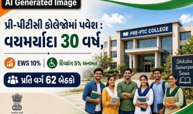 ગુજરાત સરકારનો વધુ એક યુવા-વિદ્યાર્થીલક્ષી ર્નિણય પ્રી-પીટીસી કોલેજાે અંગે મહત્વના સુધારા જાહેર
