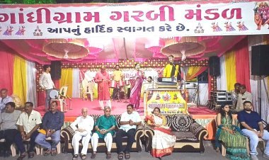 જૂનાગઢમાં ગાંધીગ્રામ ગરબી મંડળ દ્વારા નવરાત્રી મહોત્સવની ભકિતભાવ પૂર્વક ભવ્ય ઉજવણી