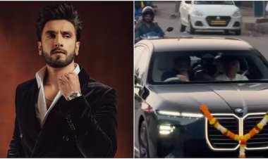 રણવીર સિંહે ખરીદી રૂ.2 કરોડની લક્ઝરી BMW i7, GMC Hummer બાદ કાર કલેક્શનમાં બીજી ઇલેક્ટ્રિક કારનો ઉમેરો