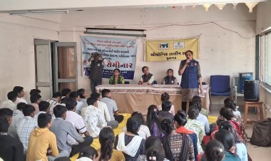 જૂનાગઢ ITIમાં ‘વિશાખા માર્ગદર્શિકા’ અંગે જાગૃતિ સેમિનાર, કાર્યસ્થળે મહિલાઓની સુરક્ષા અને અધિકારો વિશે અપાયું માર્ગદર્શન