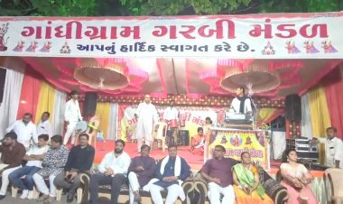 ગાંધીગ્રામ ગરબી મંડળ આયોજીત નવરાત્રી મહોત્સવમાં મહાનુભાવોની વિશેષ ઉપસ્થિતિ