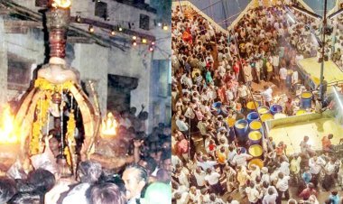 ગાંધીનગર નજીક આવેલા સુપ્રિધ્ધ યાત્રાધામ રૂપાલની શેરીઓમાં ઘીની નદીઓ વહી