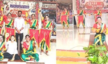 ‘યુવા મહોત્સવ ૨૦૨૬-૨૭‘ ડોલ્લુ કુનિથા લોકનૃત્ય અને ચિત્રકલામાં બાગાયત મહાવિદ્યાલયના વિદ્યાર્થીઓ પ્રથમ