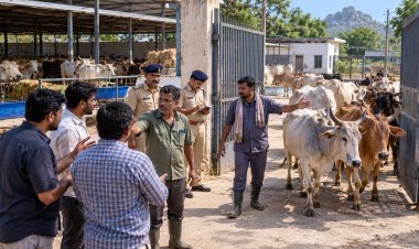 મહાનગરપાલિકા, જૂનાગઢ સંચાલિત ગિરનાર ગૌશાળામાંથી ગૌવંશ અનઅધિકૃત રીતે લઈ જતાં ફરિયાદ દાખલ કરવામાં આવી