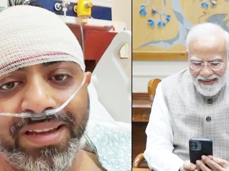 વડાપ્રધાન મોદીએ સ્મિત મચ્છર સાથે વાત કરી : કેપ્ટને કહ્યું - ‘હુમલો થયો ત્યારે હું હનુમાન ચાલીસા બોલતો હતો’ - વાતચીતના અંતે ‘જય શ્રીકૃષ્ણ’ કહ્યું