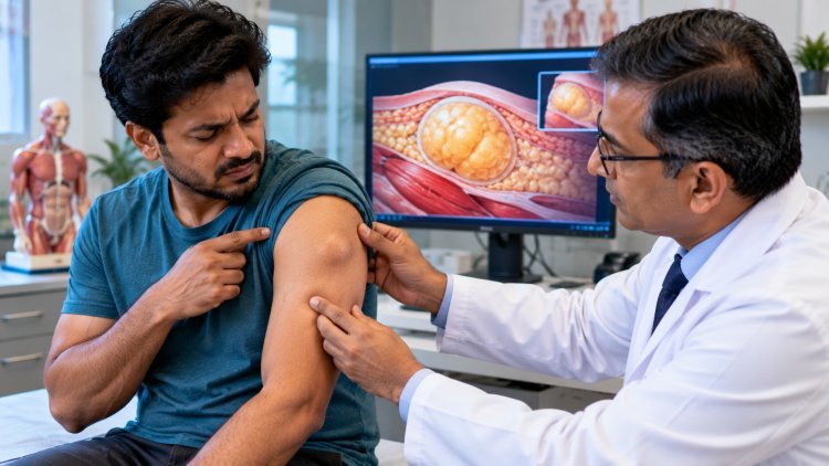 ચામડી નીચે નરમ અને હલતી ગાંઠ દેખાય છે? Lipoma હોઈ શકે, પરંતુ દરેક ગાંઠને સામાન્ય ન માનો
