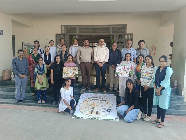 જૂનાગઢ ITIમાં ‘સેવાના રંગ, રાષ્ટ્રના સંગ’ રંગોળી સ્પર્ધા યોજાઈ, જિલ્લા કક્ષાએ માળીયાહાટીના ITIએ પ્રથમ સ્થાન મેળવ્યું