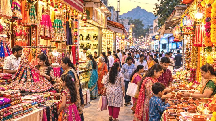 જૂનાગઢ સહીત સૌરાષ્ટ્રભરની બજારોમાં ‘તેજી’નો સંચાર