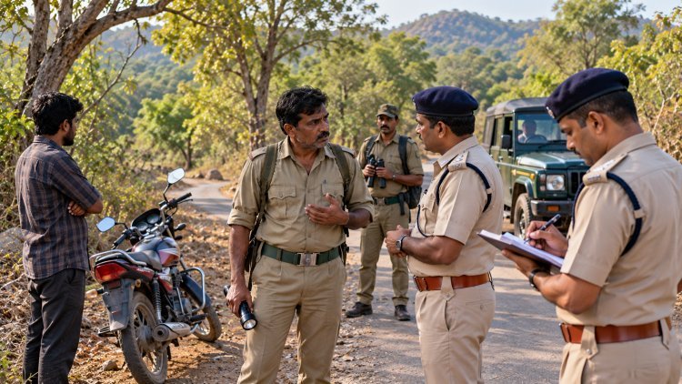 વિસાવદરનાં ખાંભા ગીર ગામનાં પાટીયા નજીક બીટ ગાર્ડ સાથે ગાળાગાળી કરી ધમકી આપી : પોલીસ ફરીયાદ
