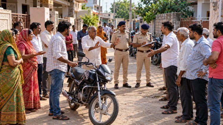 શીલના લાંગડ ગામે રસ્તાના મનદુ:ખે મારામારી : સામસામી ફરીયાદ