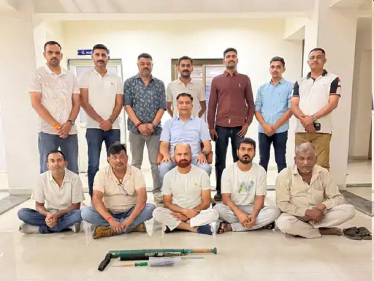 જૂનાગઢમાં ‘લુંટ’નાં ઈરાદે નીકળેલ યુપી- બિહારનાં પાંચ શખ્સોની ગેંગ રાજકોટથી ઝડપાઈ